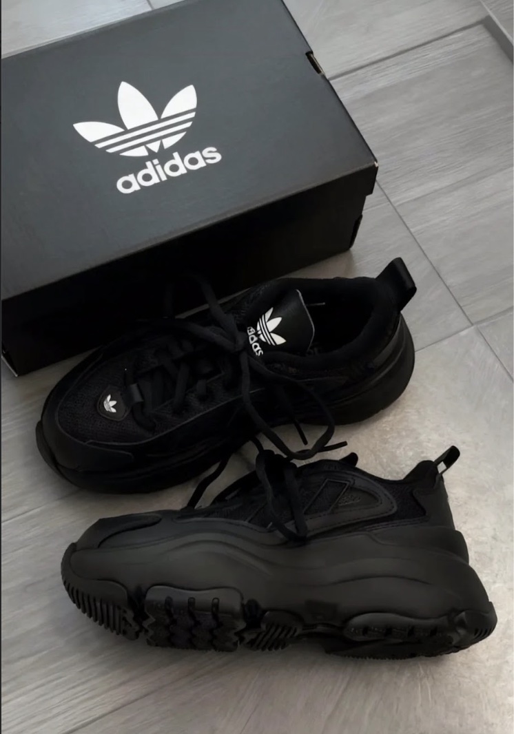 Adidas Originals Ozgaia 老爹鞋｜全黑 厚底黑武士