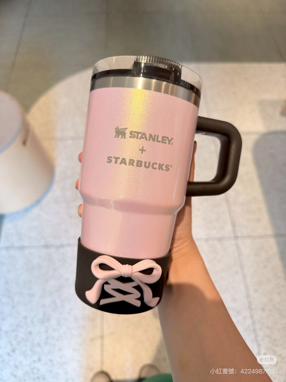 星巴克 × Stanley 龐克芭蕾吸管杯591ml