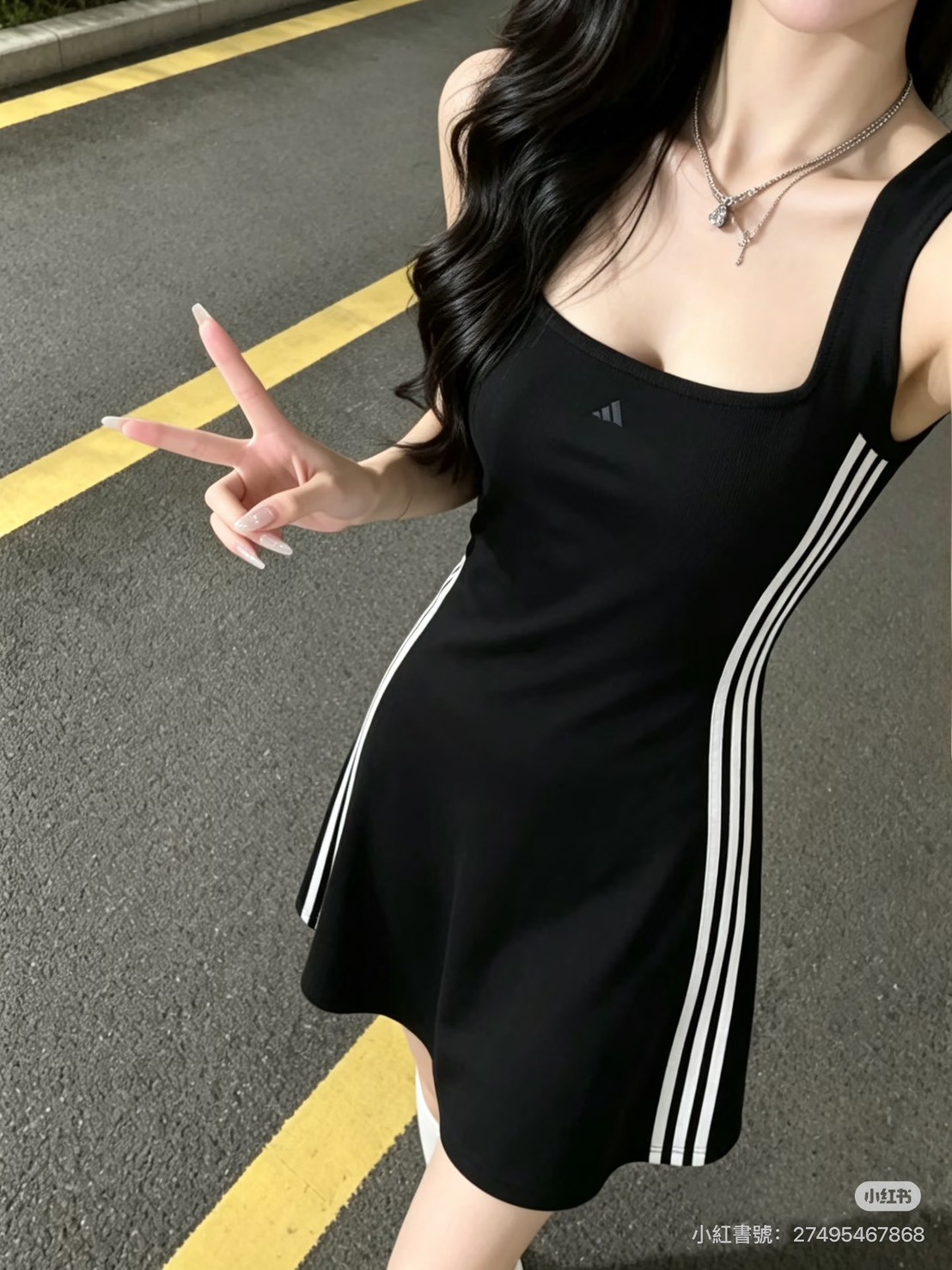 Adidas KNIT DRESS 涼感運動連衣裙